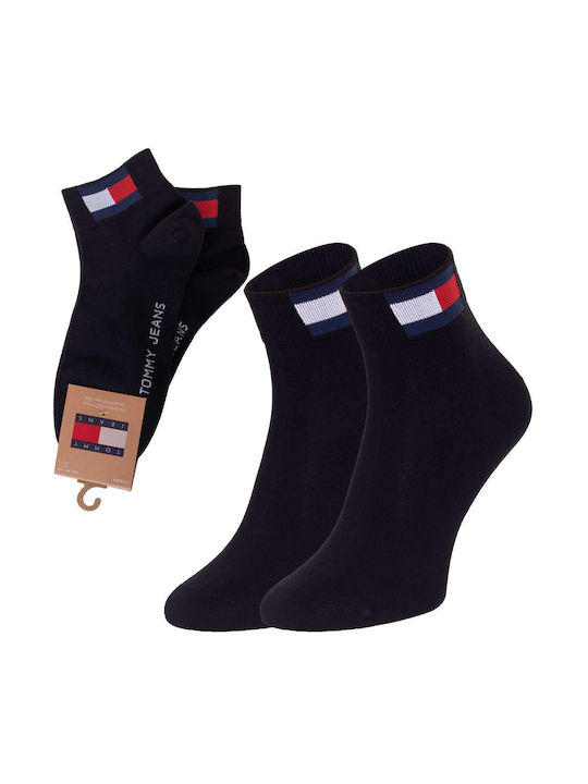 Tommy Hilfiger 2p Flag Men's Socks Black