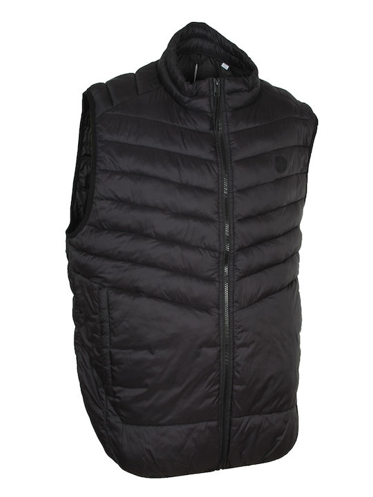 Jack & Jones Men's Sleeveless Jacket BLACK