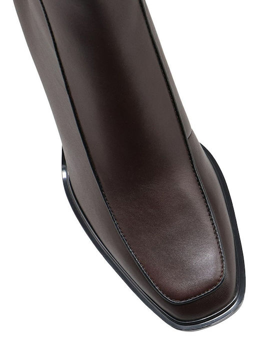 Stiefeletten Damen Braun