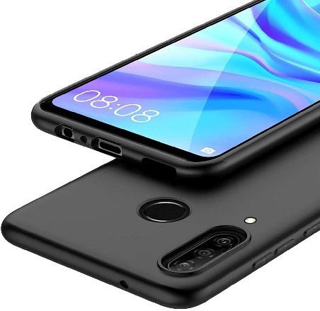 Soft Back Cover Σιλικόνης Μαύρο (Huawei P40 Lite E)