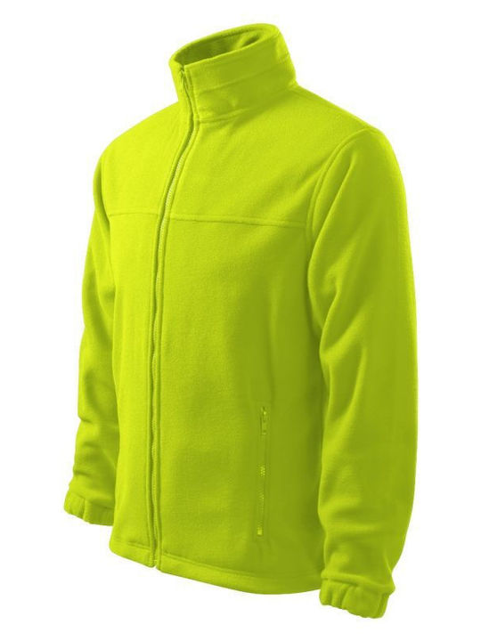 Malfini Men's Long Sleeve Promotional Cardigan Lime