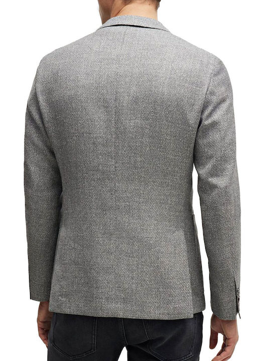 Hugo Boss Men's Suit Jacket Slim Fit Grey