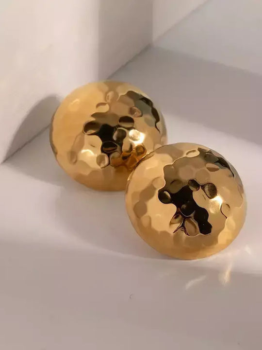Cercei din Oțel Placat cu aur