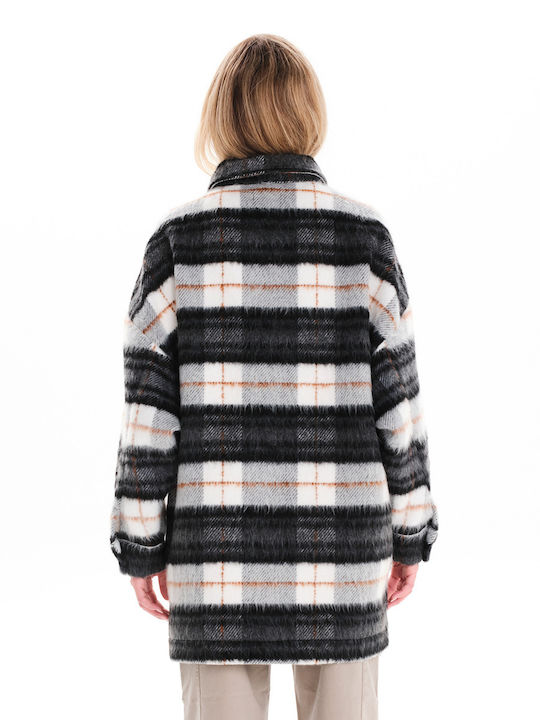 Women's Coat Oversized with Buttons
