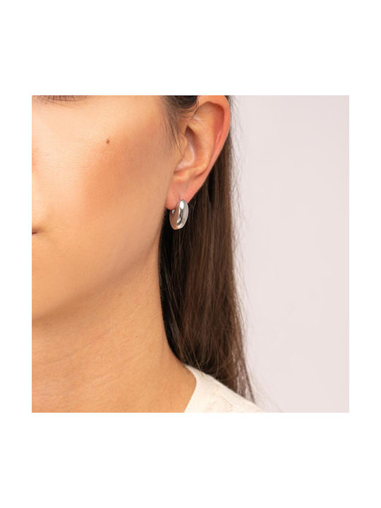 Excite-Fashion Earrings Hoops made of Steel