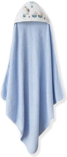 Interbaby Geschenkset für Babys Cape & Lätzchen - Weiß – Dunkelrosa