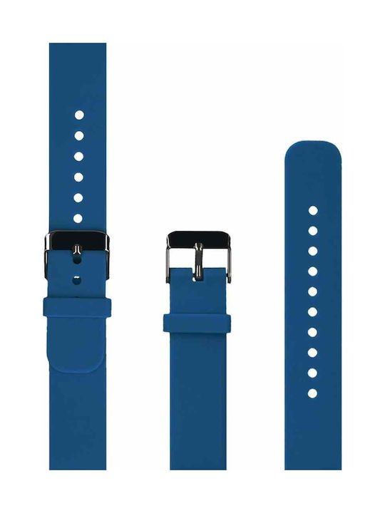 Samsung Λουράκι Σιλικόνης Μπλε (Samsung Gear Fit 2 / Fit 2 Pro)