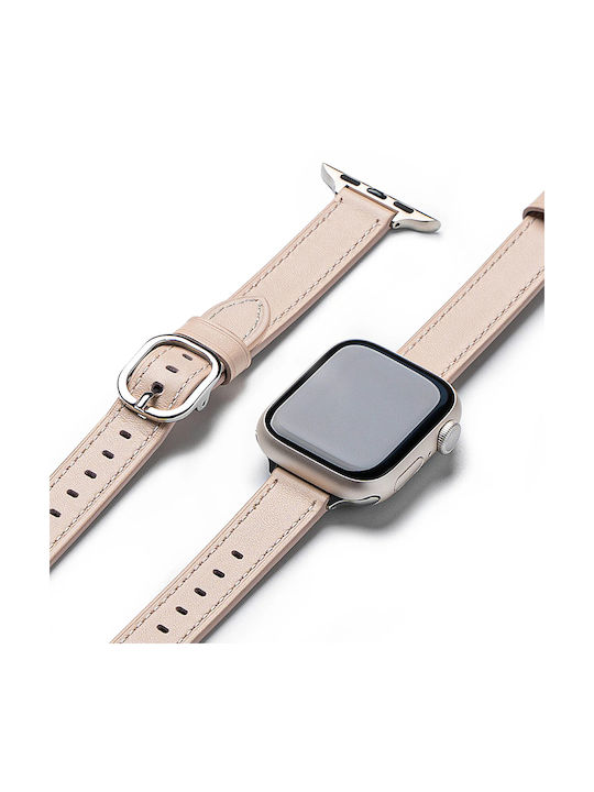 Ringke Strap Leather Pink (Apple Watch SE 40mm, Ringke)