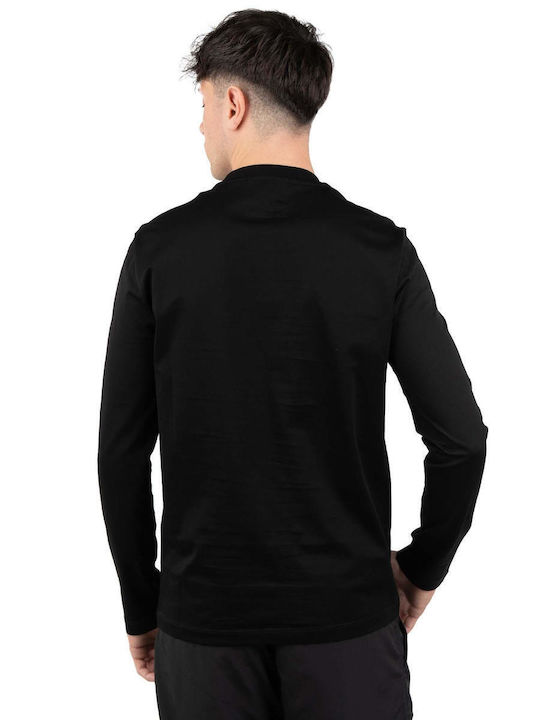 Emporio Armani Men's Long Sleeve Blouse Black