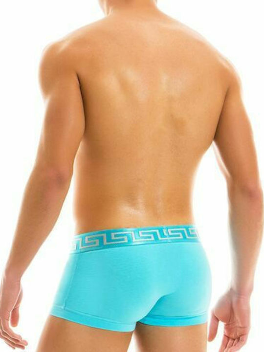 Men's Boxer Aqua with Patterns
