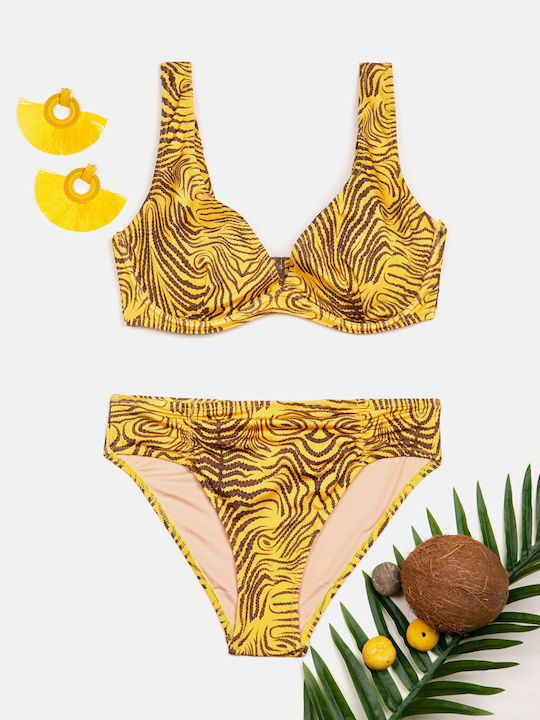 Soft Top Bikini Set with Underwire Siba Siba