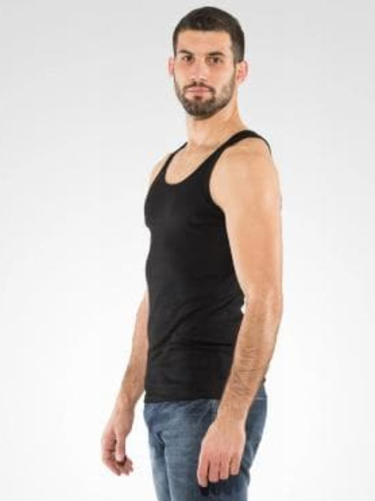 Ανδρική Φανέλα Αμάνικη Supreme Greek Green, Μαύρες