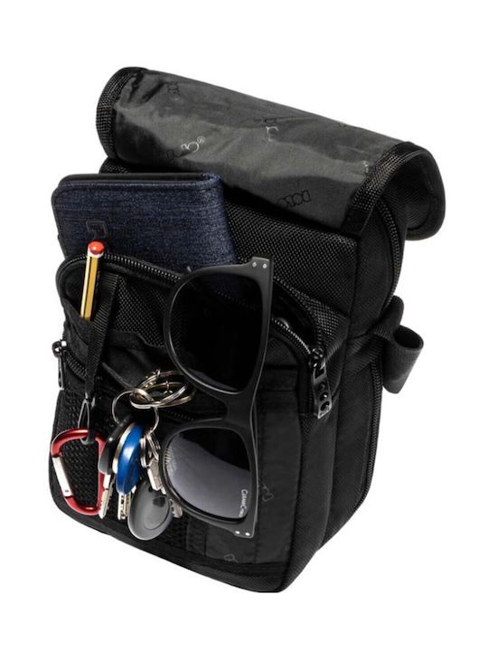 Polo Vertical M Geantă pentru bărbați Umăr / Crossbody Neagră