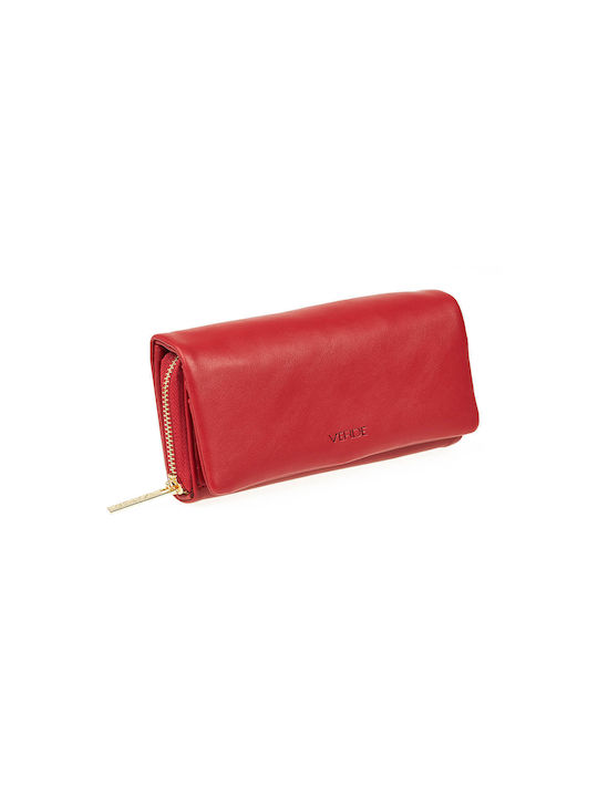 Verde Large Women's Wallet Red