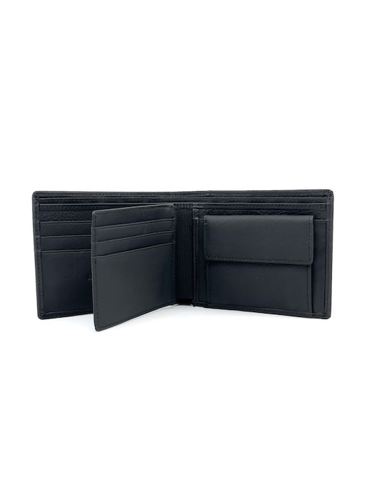 Legend Accessories Men's Leather Wallet with RFID Black