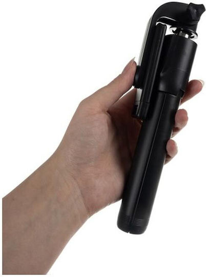 Izoxis 23518 Selfie-Stick Handy-Stative Bluetooth-Schwarz