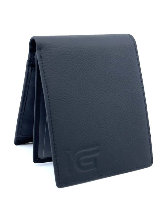 Leather Men's Wallet with RFID Black