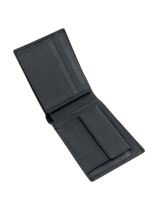 Leather Men's Wallet with RFID Black