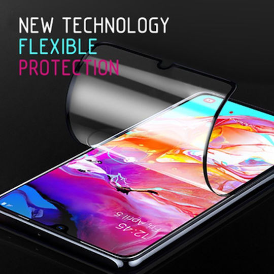 Crong 7d Nano Flexible Glass 9h Hybrid Glass Full Screen Nokia 3.1
