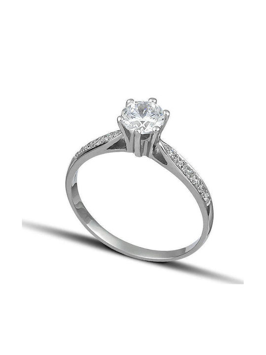 Themelidis Jewels Single Stone with Diamond