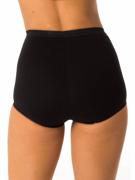 Sloggi Basic Hochtailliert Damen Slip Black