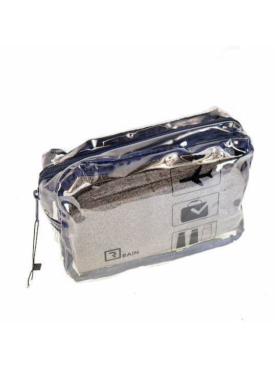 Rain Toiletry Bag with Transparency