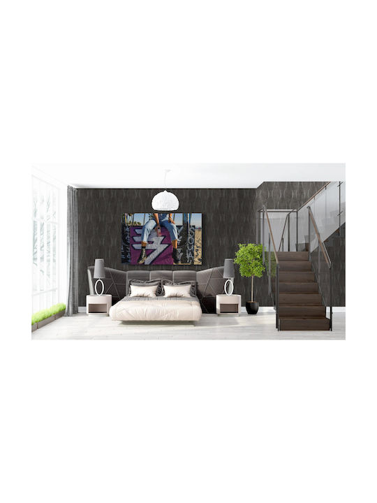 Графити Деним Картина 120x80