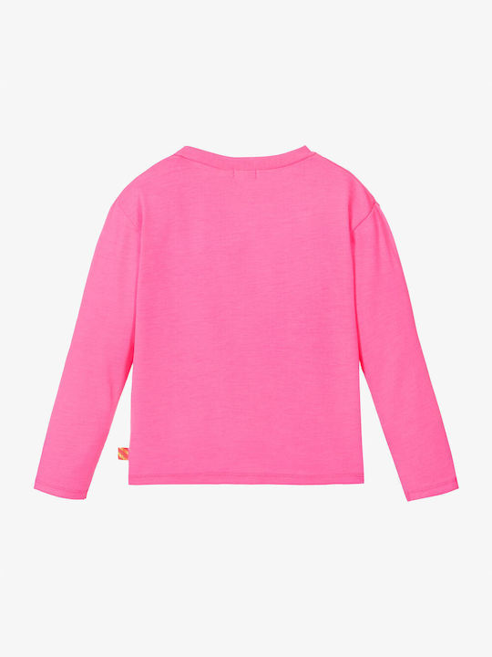 Billieblush Kids Blouse Long Sleeve pink fluo