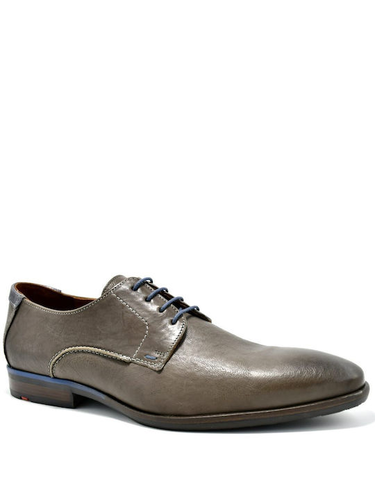 Lloyd Men's Leather Casual Shoes Gray