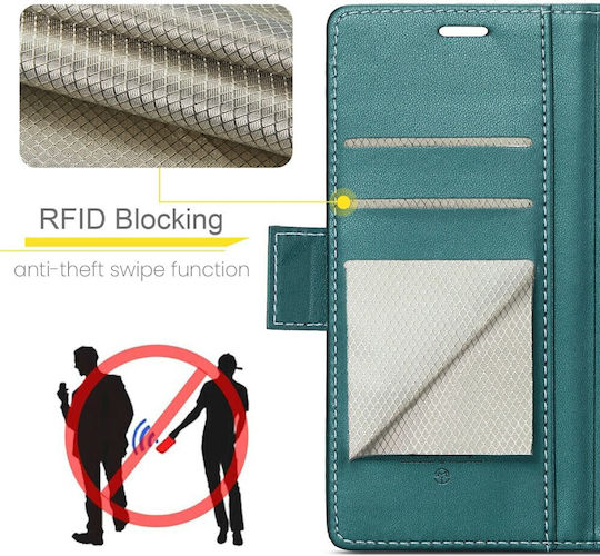 Caseme 023 Luminus Brieftasche Grün (Google Pixel 9 / 9 Pro)