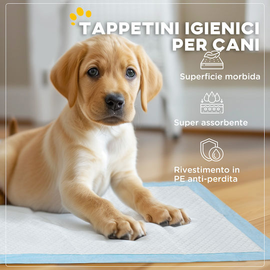 Pawhut Pampers pentru câini 60x60cm 80buc