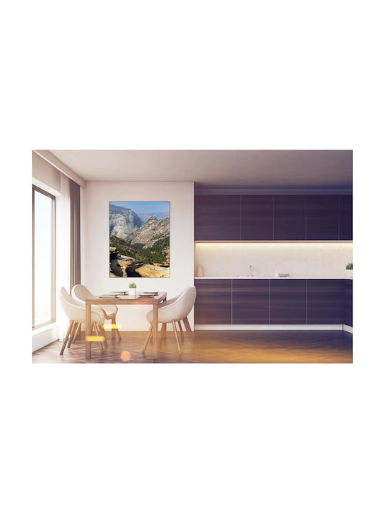 Painting Couple Relaxing In A Mountain Landscape 100x150