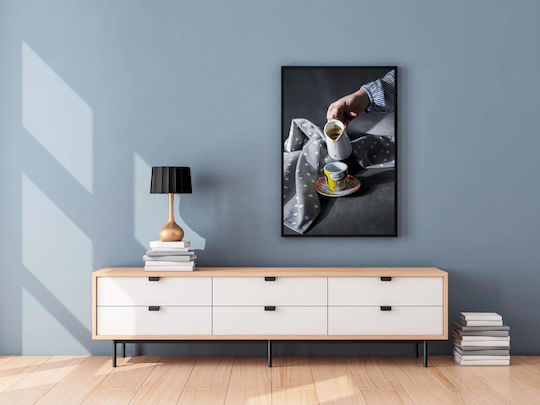 Turnând cafea într-o ceașcă Pop Art Pictură 100x150