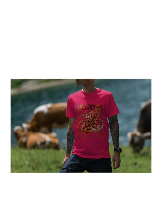 Mode T-shirt Naruto Fuchsia Cotton