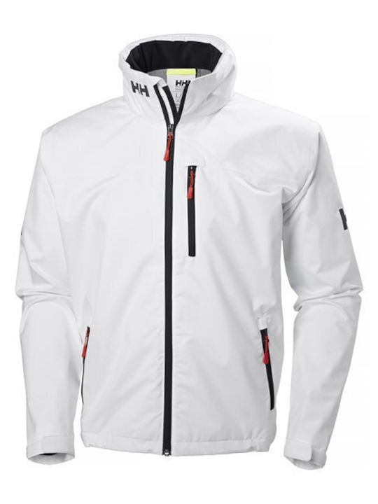 Helly Hansen Ανδρικό Μπουφάν Αδιάβροχο και Αντιανεμικό Λευκό