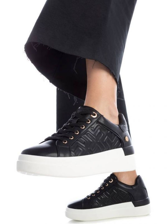 Γυναικεία Flatforms Sneakers Μαύρο