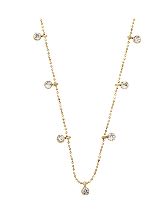 Callesta Necklace from Gold Plated Steel