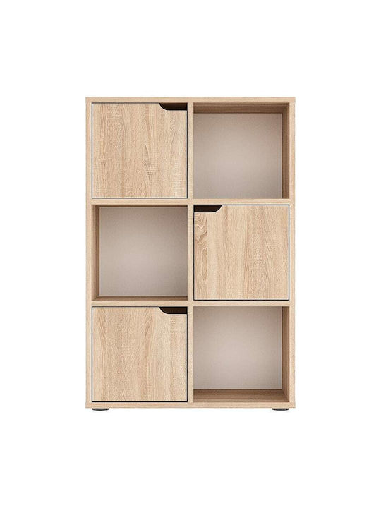 Βιβλιοθήκη Bookel Sonoma 59.5x27.5x89εκ.