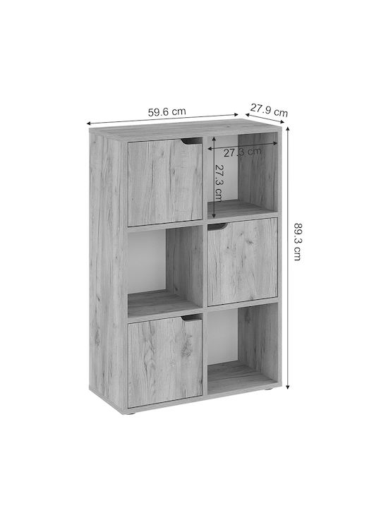 Bibliotecă Bookel Stejar 59.5x27.5x89cm