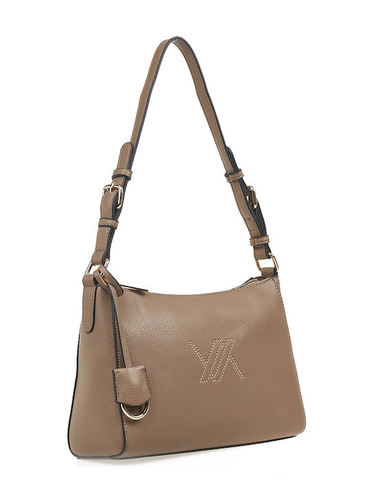 Verde Women's Bag Shoulder Tabac Brown