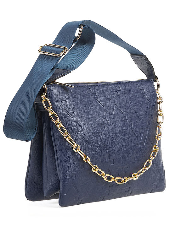 Verde Damen Tasche Crossbody Blau