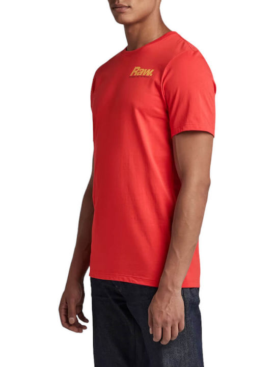 G-Star Raw Photographer Men's Short Sleeve T-shirt RED