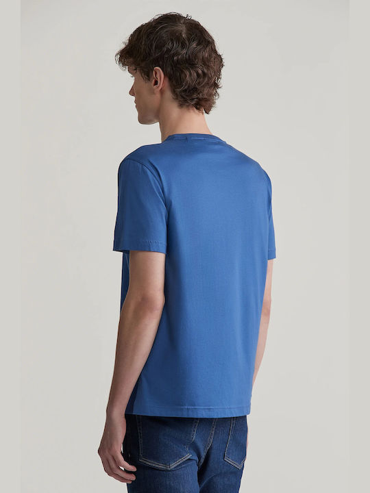 Gant Men's Short Sleeve T-shirt Blue