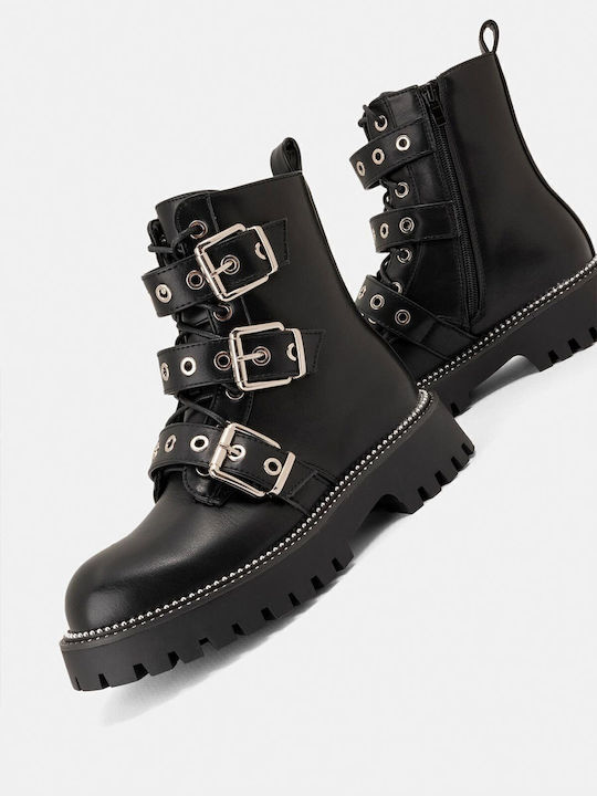 Ghete Dama Negru X25-310-9695-Mārul