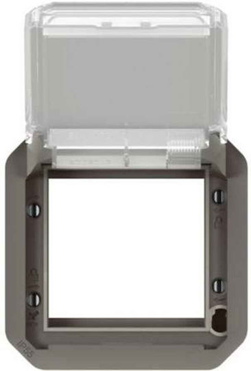 Legrand Plexo N Πλαίσιο Διακόπτη σε Γκρι Χρώμα 069880L