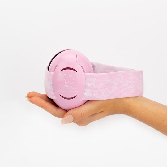 Ear Defenders Παιδικές Ωτοασπίδες σε Ροζ Χρώμα 2τμχ