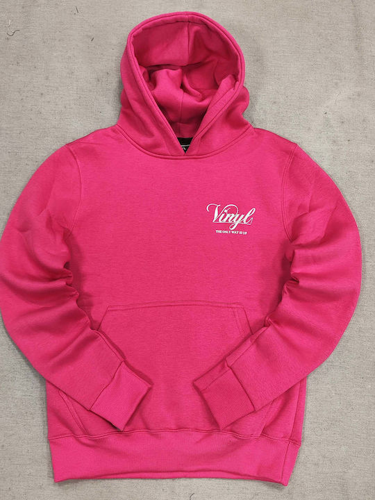 Hanorac cu Glugă Fuchsia