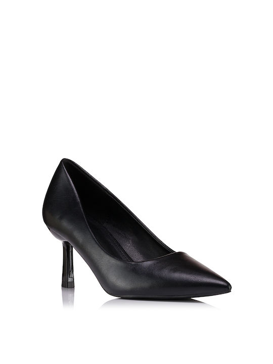 Plato Pointed Toe Black Heels