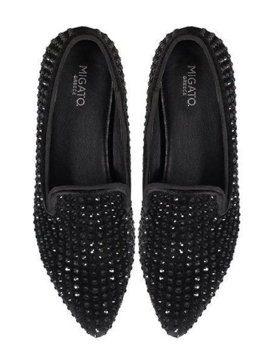 Women's Loafers in Black Color