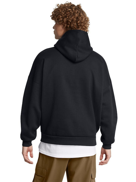 Under Armour Herren Sweatshirt mit Kapuze Schwarz